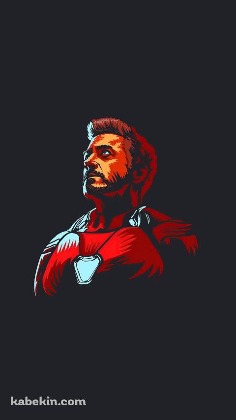 アイアンマン イラスト ロバート・ダウニー・JrのAndroidの壁紙(480px x 854px) スマホ用