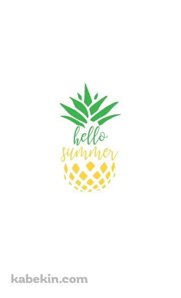 hello summerのAndroidの壁紙(360px x 592px) スマホ用