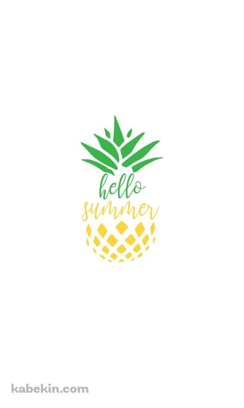 hello summerのAndroidの壁紙(480px x 800px) スマホ用