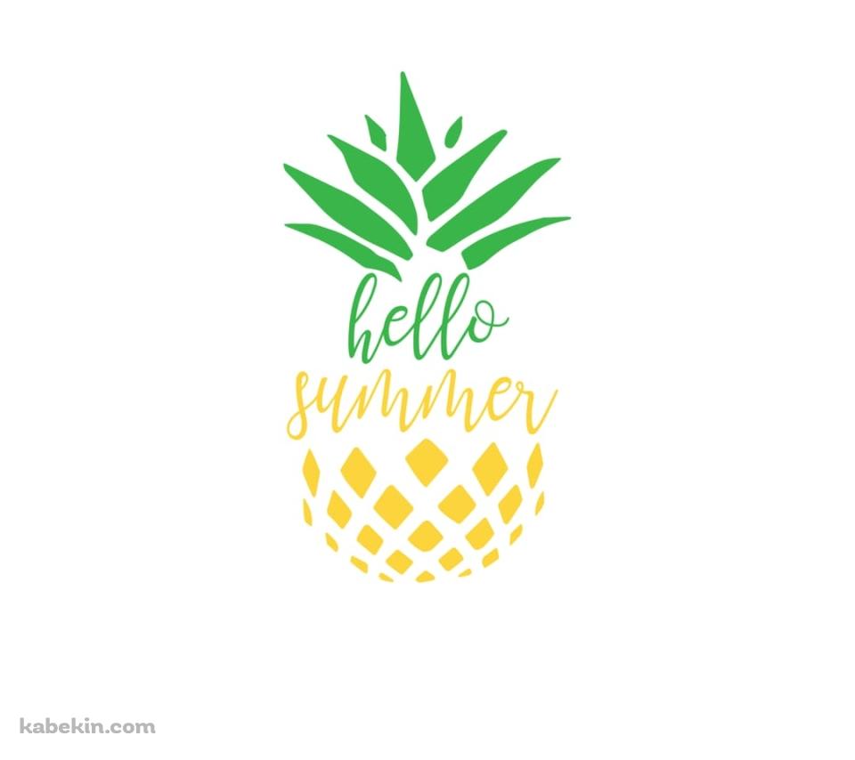 hello summerのAndroidの壁紙(960px x 854px) スマホ用