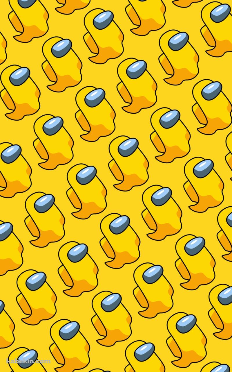 Among Us 黄色のAndroidの壁紙(800px x 1280px) スマホ用