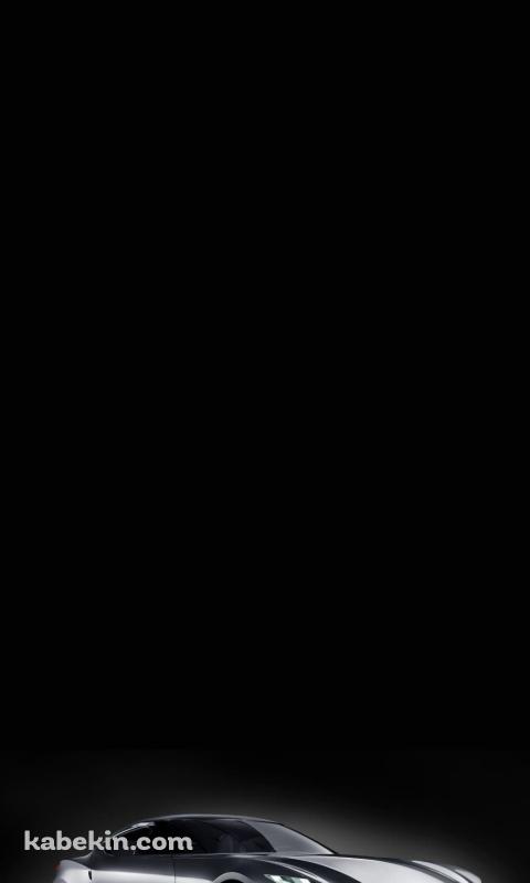 ヒュンダイ 黒のスポーツカーのAndroidの壁紙(480px x 800px) スマホ用