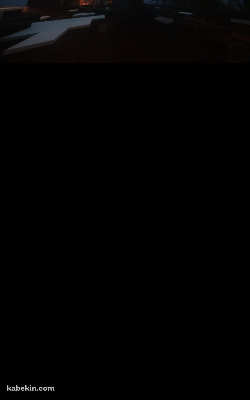 マインクラフト 夜の街のAndroidの壁紙(800px x 1280px) スマホ用