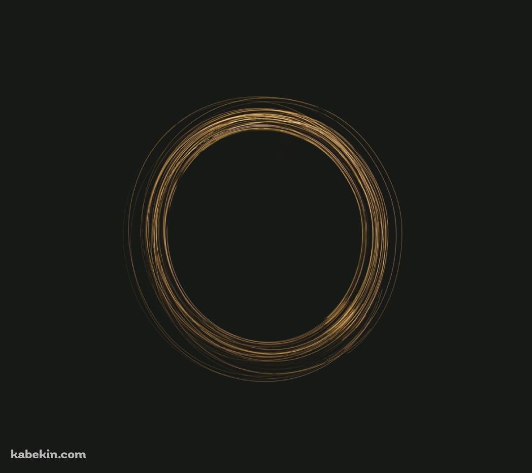 金色の輪のAndroidの壁紙(1080px x 960px) スマホ用