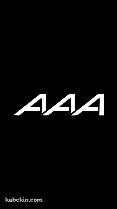 AAA トリプルエーのロゴのAndroidの壁紙(480px x 854px) スマホ用