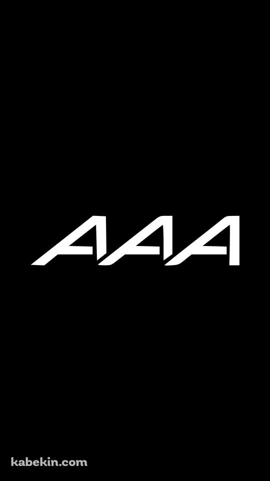 AAA トリプルエーのロゴのAndroidの壁紙(540px x 960px) スマホ用