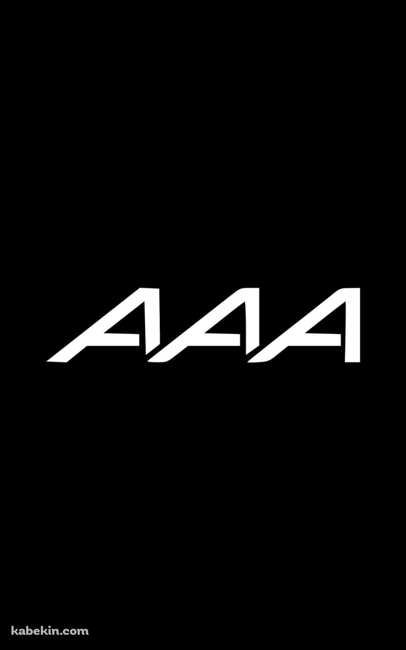 AAA トリプルエーのロゴのAndroidの壁紙(800px x 1280px) スマホ用