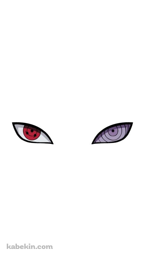 ナルト疾風伝 写輪眼のAndroidの壁紙(480px x 854px) スマホ用