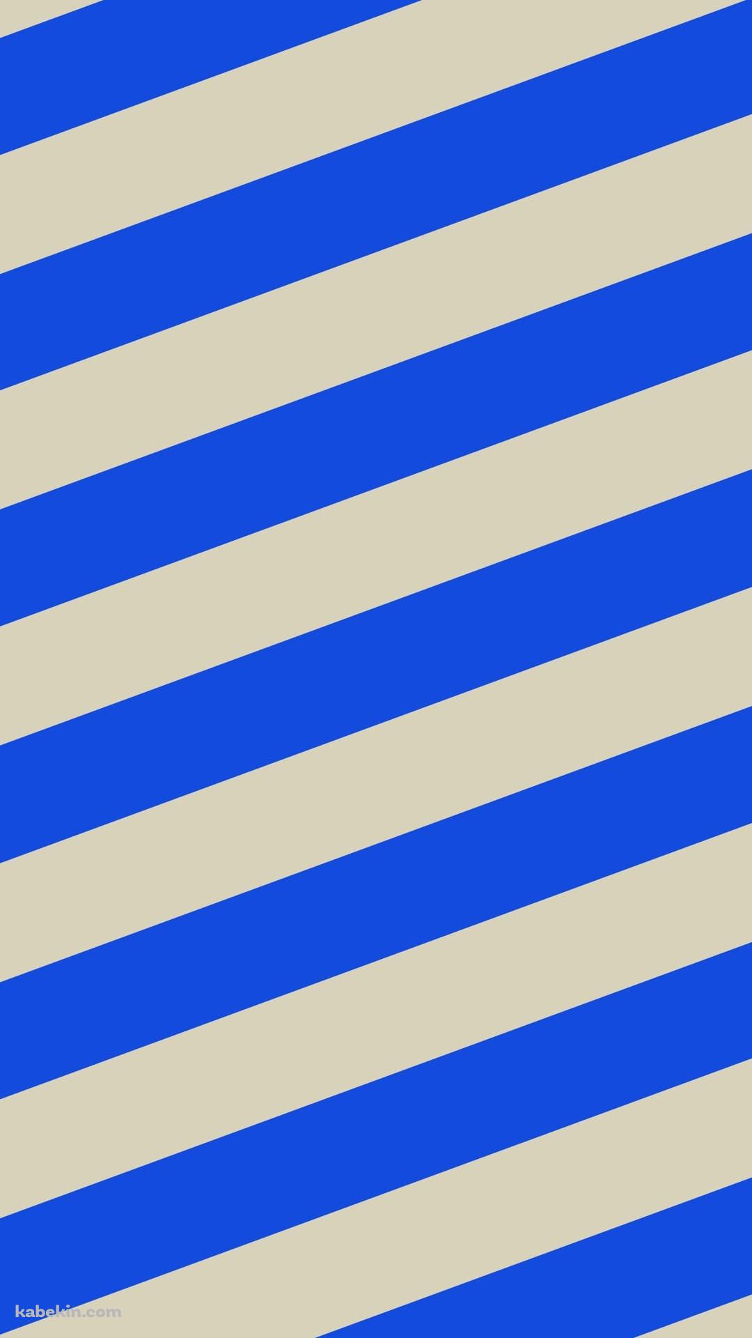 青のボーダー柄のAndroidの壁紙(1080px x 1920px) スマホ用