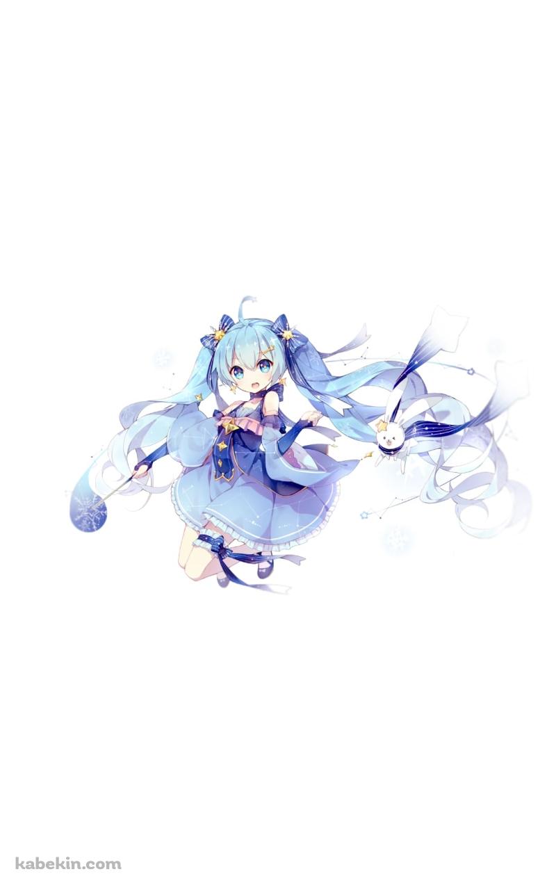 雪ミクのAndroidの壁紙(800px x 1280px) スマホ用
