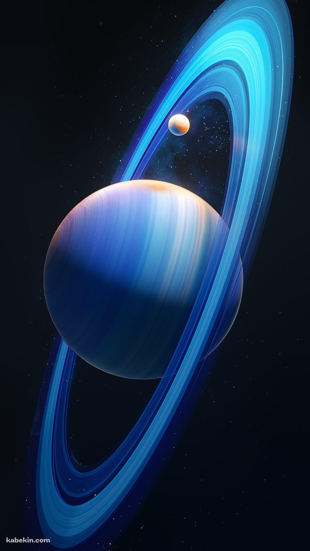 綺麗な青い惑星のAndroidの壁紙(1080px x 1920px) スマホ用