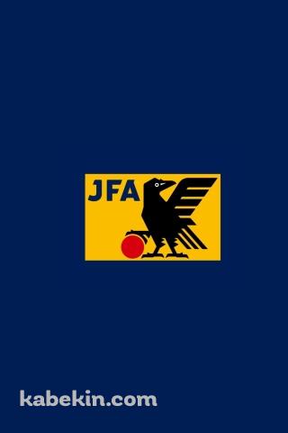 日本サッカー協会 JFA 八咫烏のAndroidの壁紙(320px x 480px) スマホ用