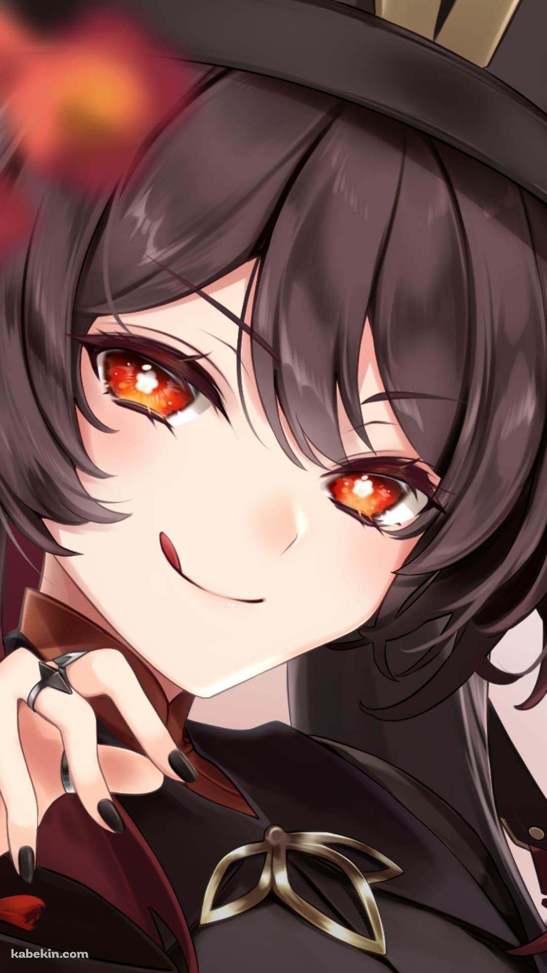 原神 かわいいフータオ 胡桃のAndroidの壁紙(1080px x 1920px) スマホ用