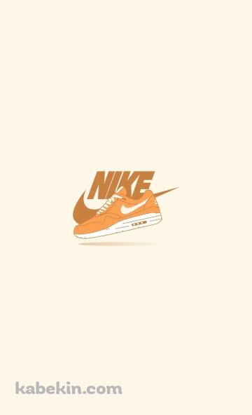 NIKE オレンジのロゴのAndroidの壁紙(360px x 592px) スマホ用