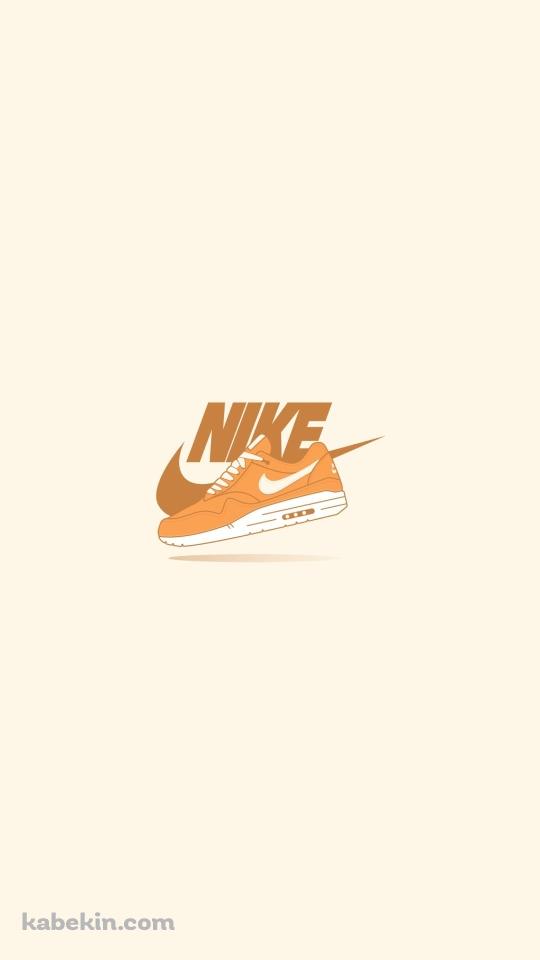 NIKE オレンジのロゴのAndroidの壁紙(540px x 960px) スマホ用