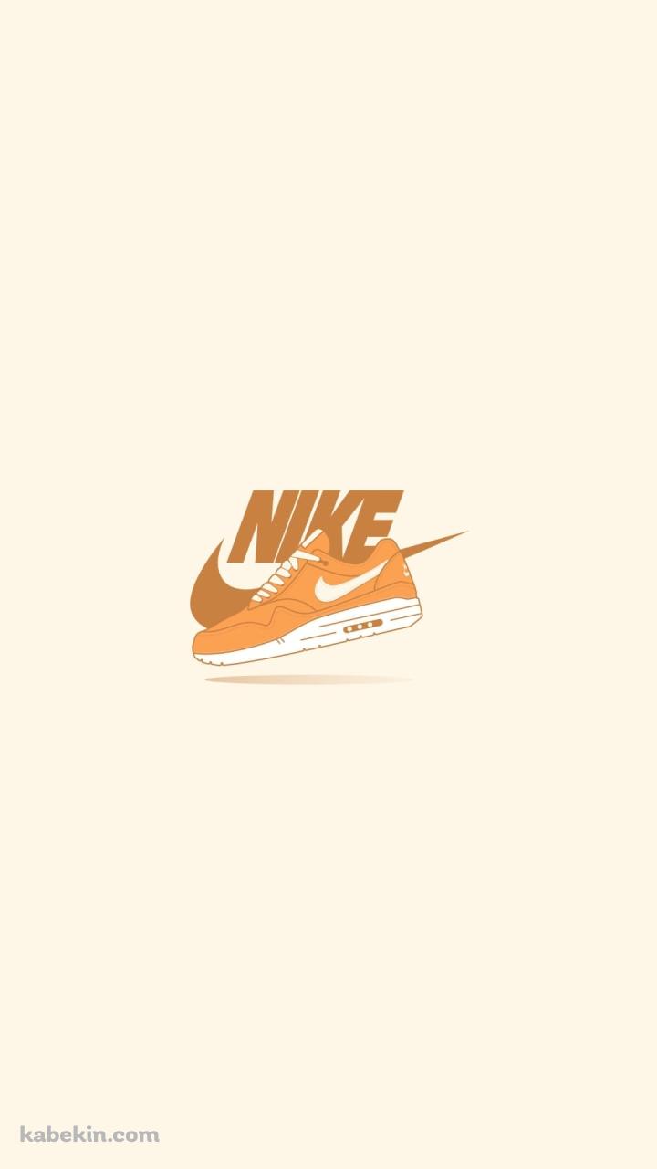 NIKE オレンジのロゴのAndroidの壁紙(720px x 1280px) スマホ用