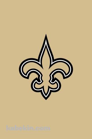 NFL アメフト ニューオーリンズ・セインツのAndroidの壁紙(320px x 480px) スマホ用
