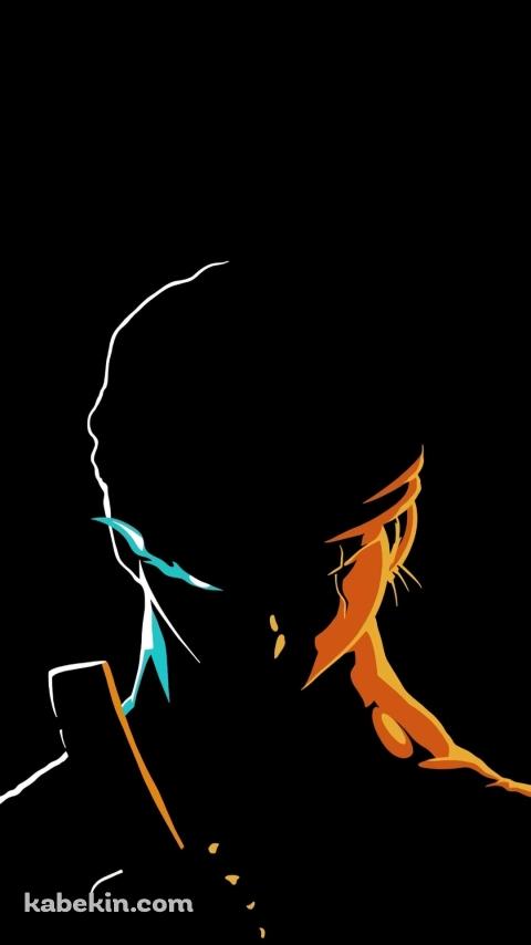 かっこいいゾロ シルエット ONE PIECEのAndroidの壁紙(480px x 854px) スマホ用