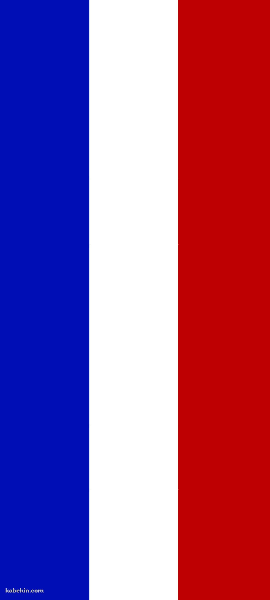 フランス 国旗のAndroidの壁紙(1080px x 2400px) スマホ用