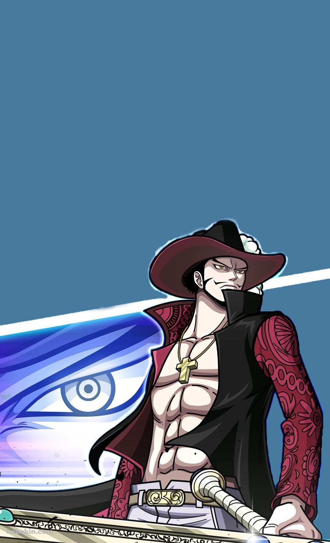 ジュラキュール・ミホーク（鷹の目のミホーク）のAndroidの壁紙(1080px x 1776px) スマホ用