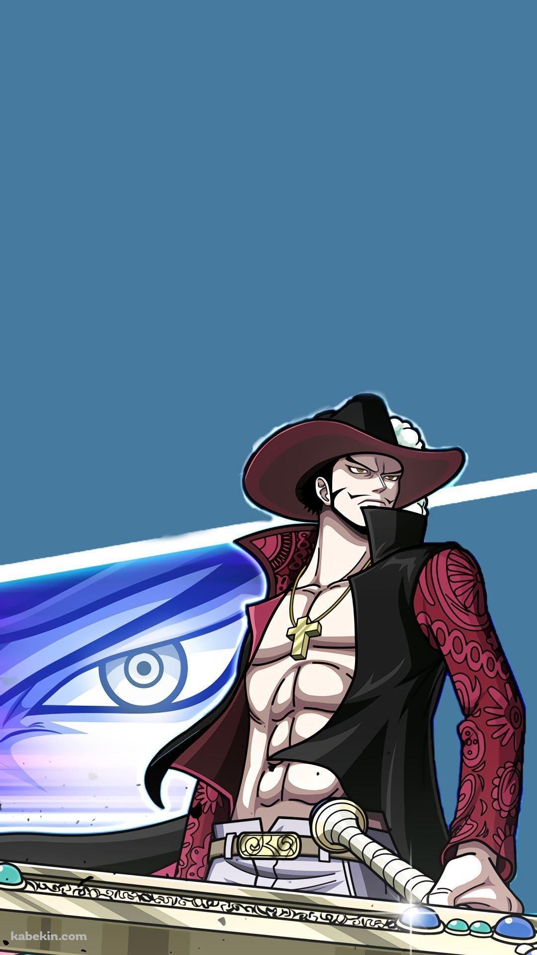 ジュラキュール・ミホーク（鷹の目のミホーク）のAndroidの壁紙(1080px x 1920px) スマホ用