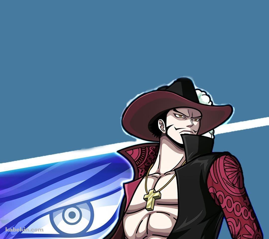 ジュラキュール・ミホーク（鷹の目のミホーク）のAndroidの壁紙(1080px x 960px) スマホ用