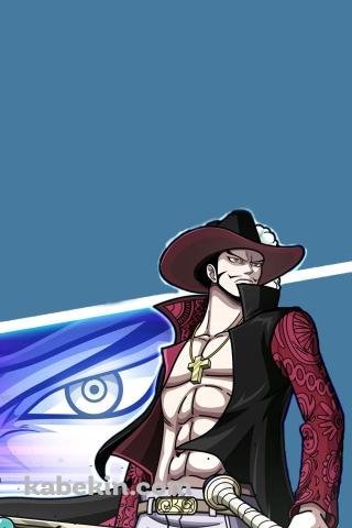 ジュラキュール・ミホーク（鷹の目のミホーク）のAndroidの壁紙(320px x 480px) スマホ用
