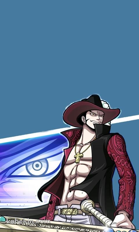 ジュラキュール・ミホーク（鷹の目のミホーク）のAndroidの壁紙(480px x 800px) スマホ用