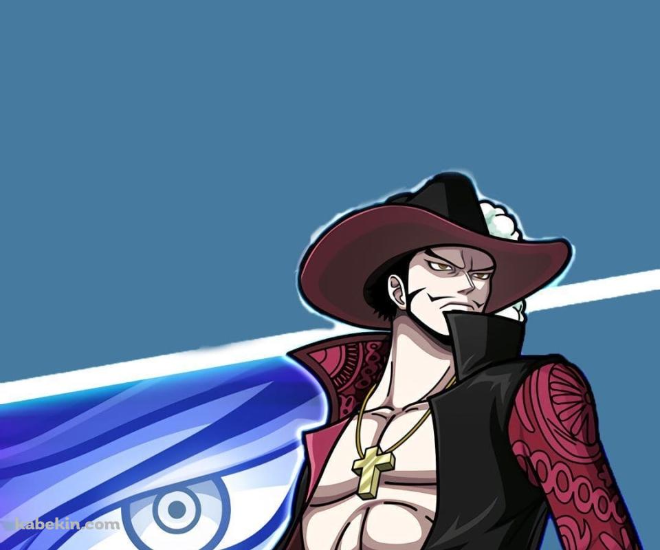 ジュラキュール・ミホーク（鷹の目のミホーク）のAndroidの壁紙(960px x 800px) スマホ用