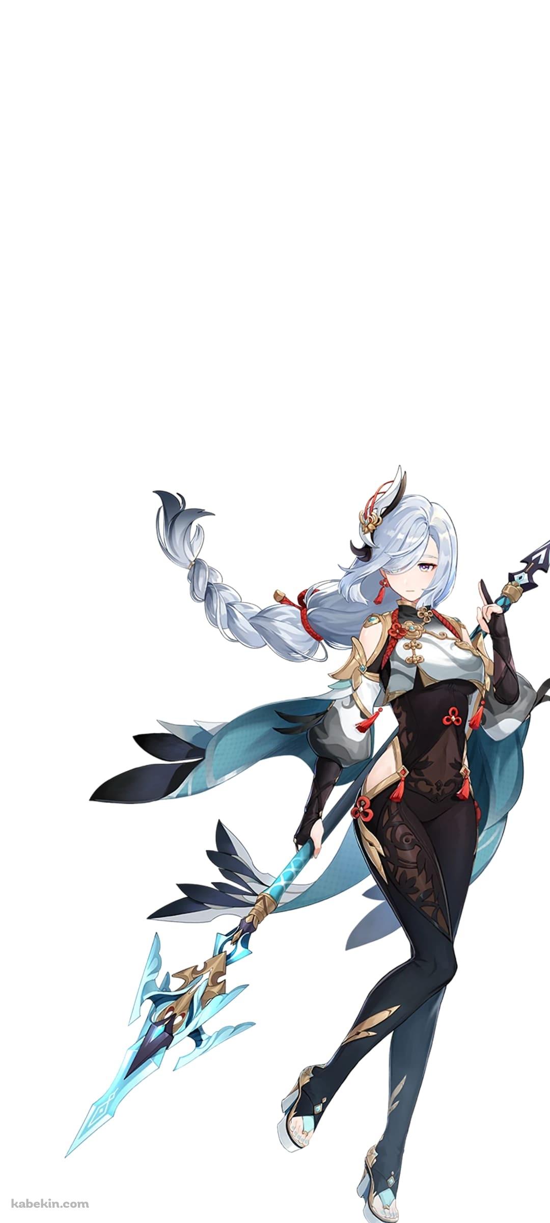 原神 申鶴 しんかく シェンヘのAndroidの壁紙(1080px x 2400px) スマホ用