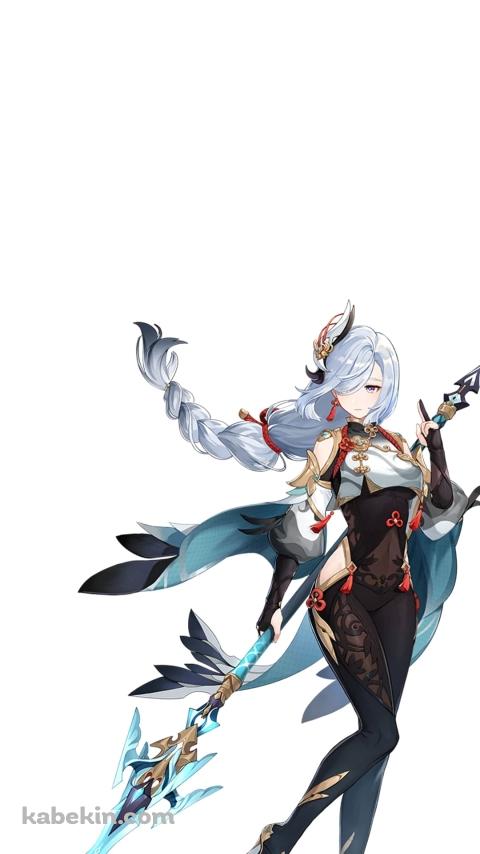 原神 申鶴 しんかく シェンヘのAndroidの壁紙(480px x 854px) スマホ用