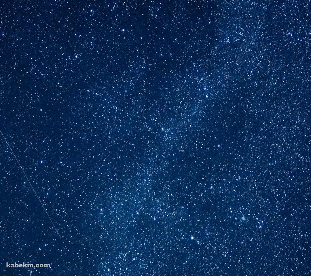 綺麗な青い星 宇宙 星空のAndroidの壁紙(1080px x 960px) スマホ用