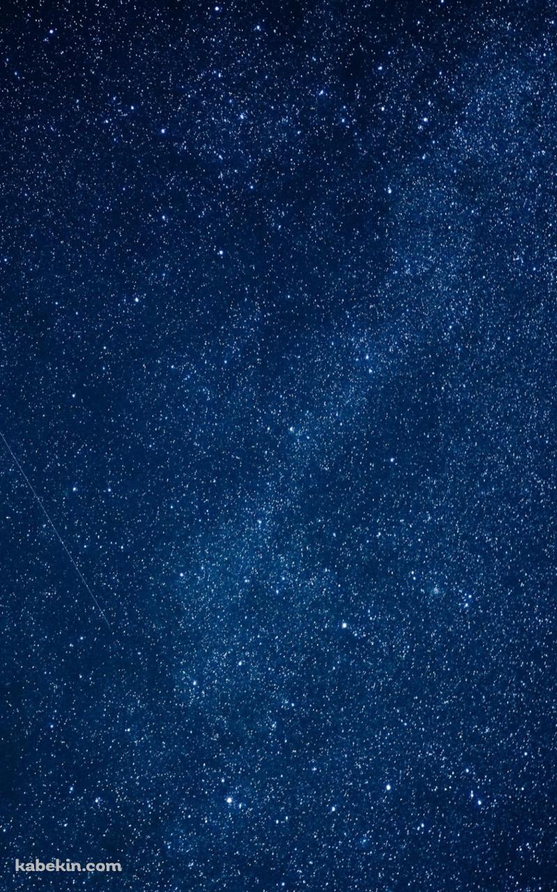 綺麗な青い星 宇宙 星空のAndroidの壁紙(800px x 1280px) スマホ用