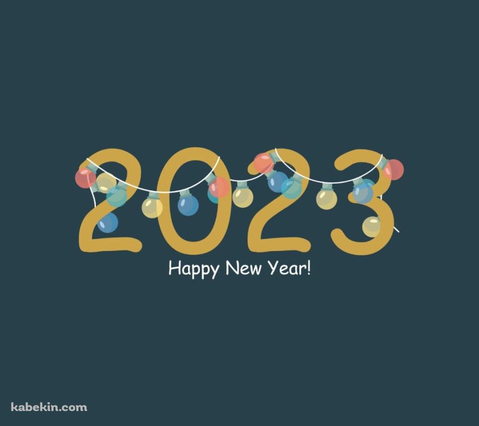 2023年 新年 Happy New YearのAndroidの壁紙(960px x 854px) スマホ用