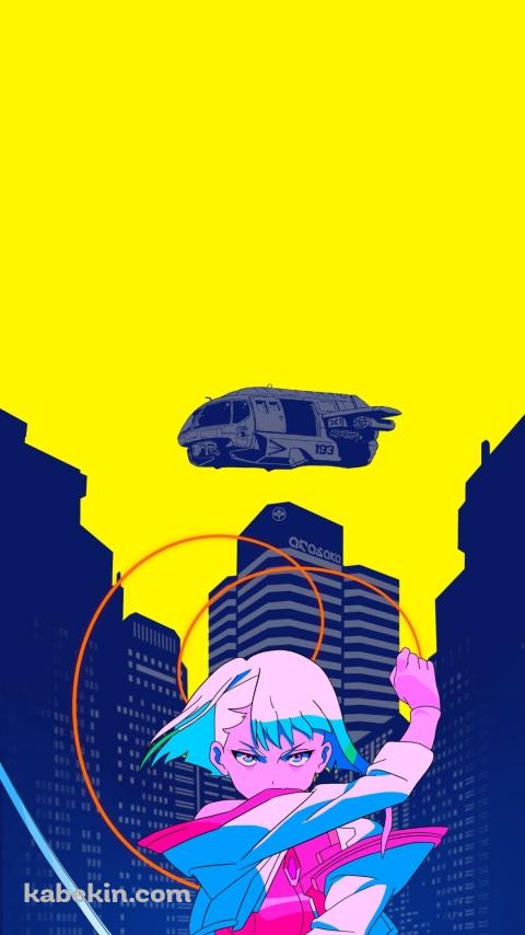 サイバーパンク：エッジランナーズ ルーシー LucyのAndroidの壁紙(480px x 854px) スマホ用