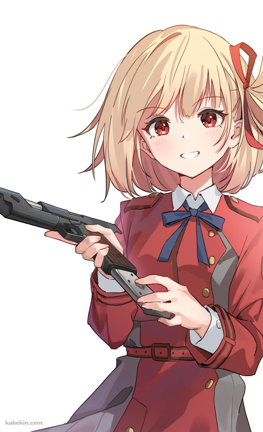 かわいい錦木千束 リコリス・リコイルのAndroidの壁紙(1080px x 1776px) スマホ用