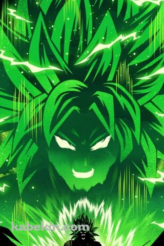 かっこいいブロリー ドラゴンボール超 Dragon BallのAndroidの壁紙(320px x 480px) スマホ用