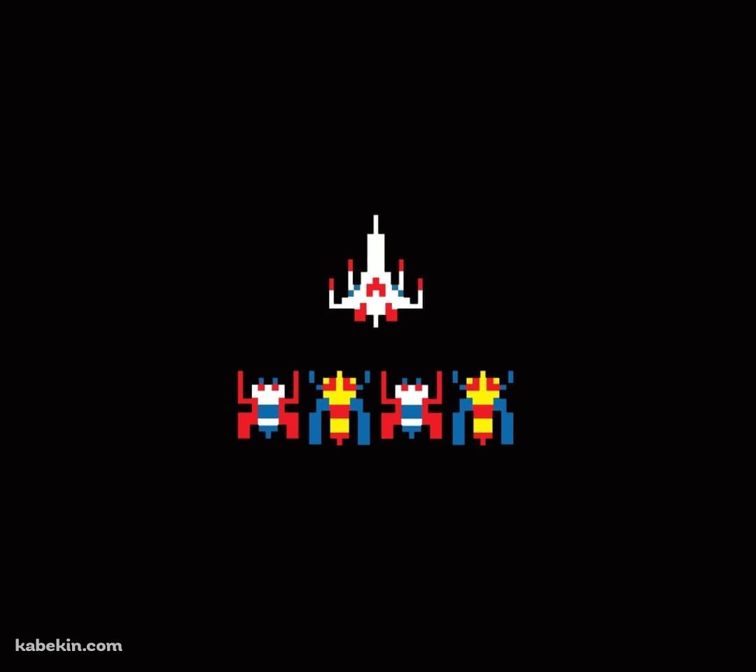 ギャラガ アーケードゲームのAndroidの壁紙(1080px x 960px) スマホ用