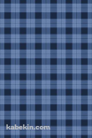 青・水色のチェック柄のAndroidの壁紙(320px x 480px) スマホ用