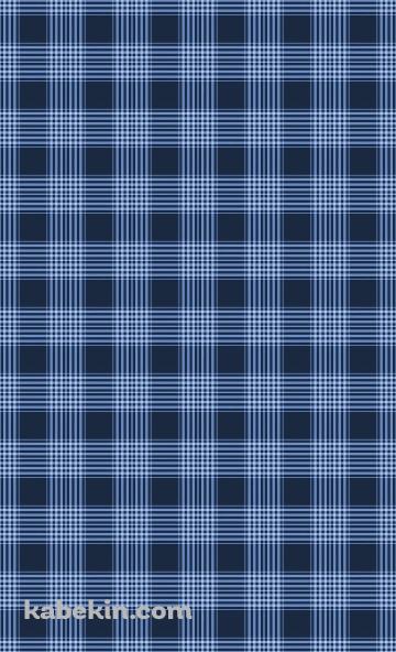 青・水色のチェック柄のAndroidの壁紙(360px x 592px) スマホ用