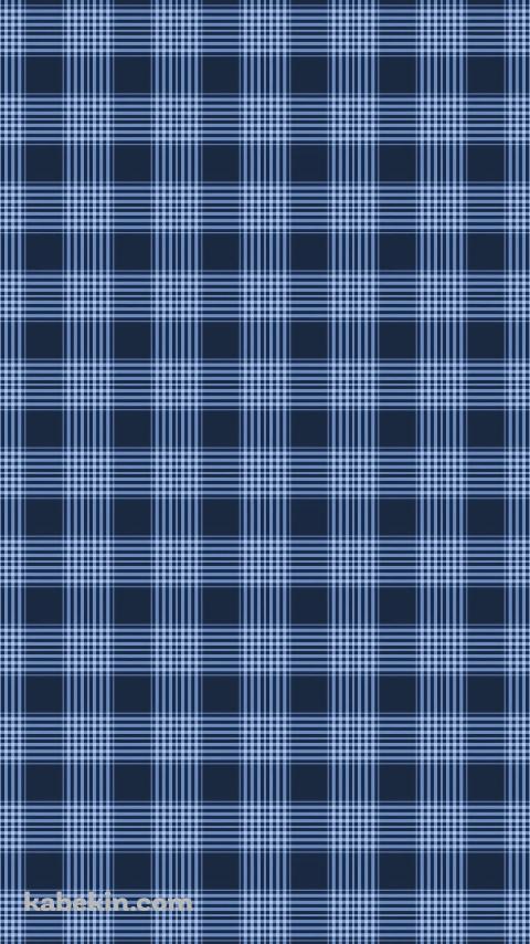 青・水色のチェック柄のAndroidの壁紙(480px x 854px) スマホ用