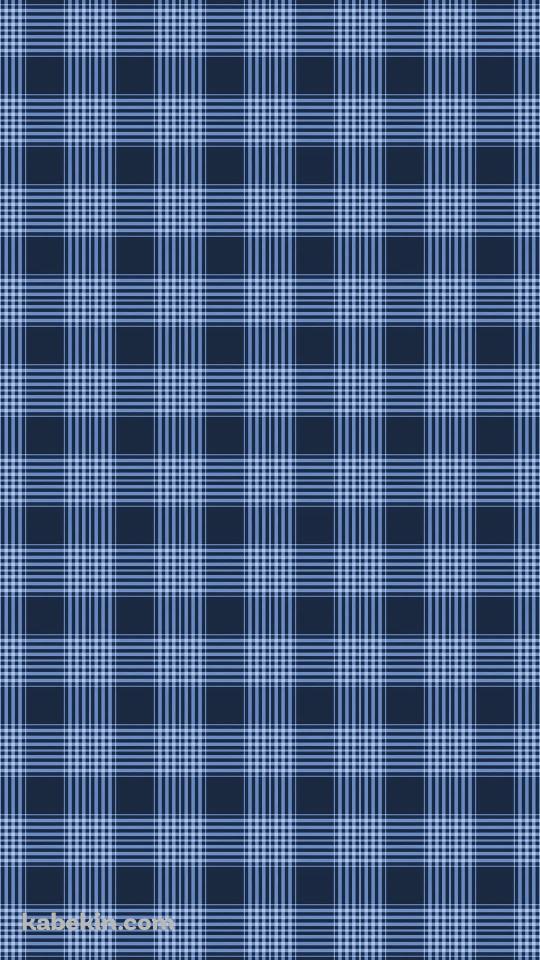 青・水色のチェック柄のAndroidの壁紙(540px x 960px) スマホ用