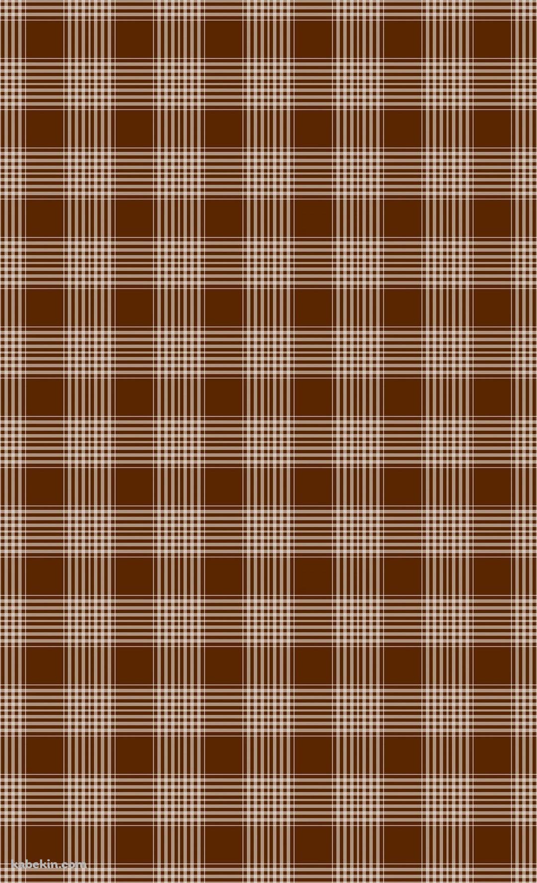 茶色 チェック柄のパターン バーバリーのAndroidの壁紙(1080px x 1776px) スマホ用