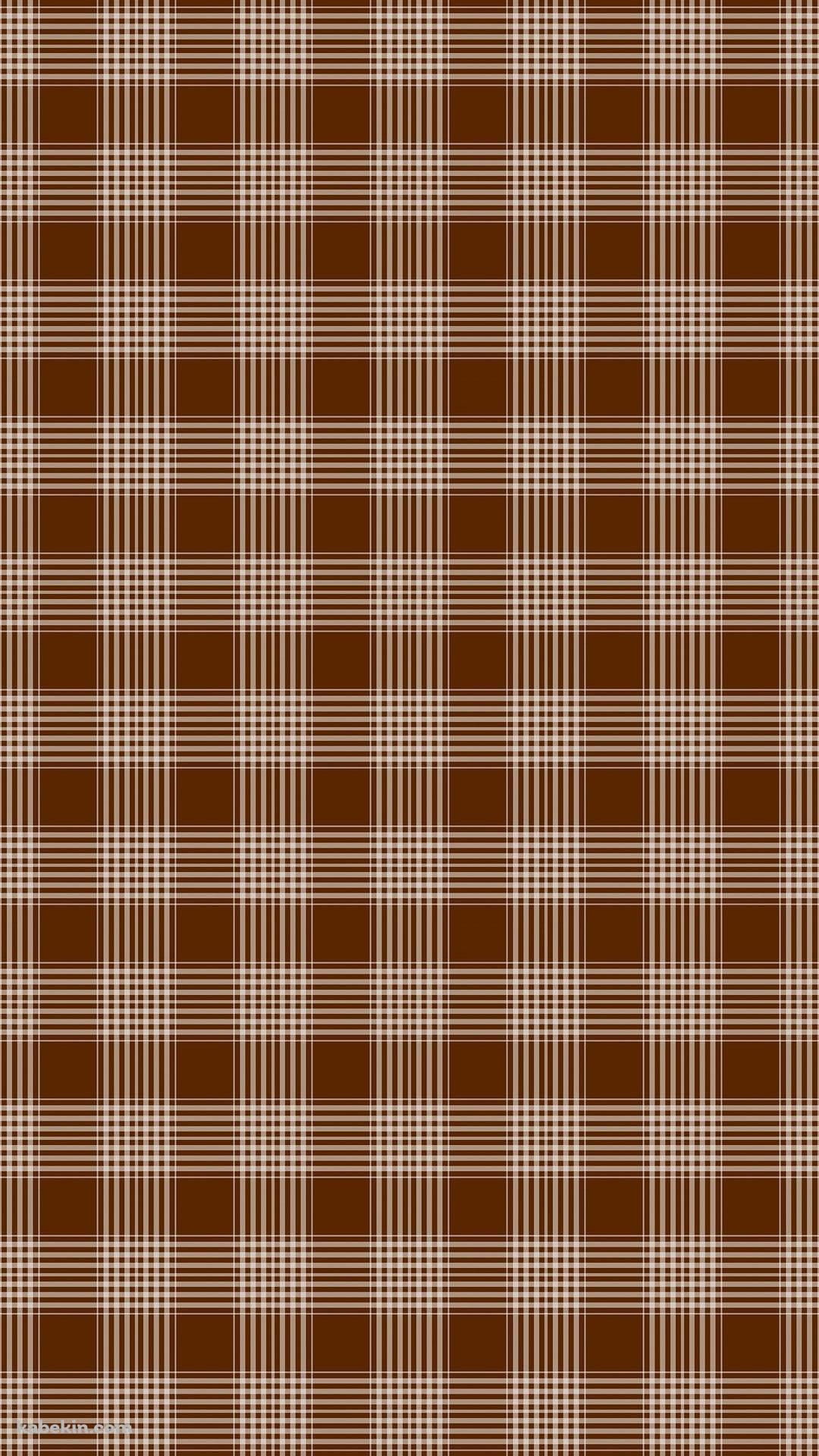茶色 チェック柄のパターン バーバリーのAndroidの壁紙(1080px x 1920px) スマホ用