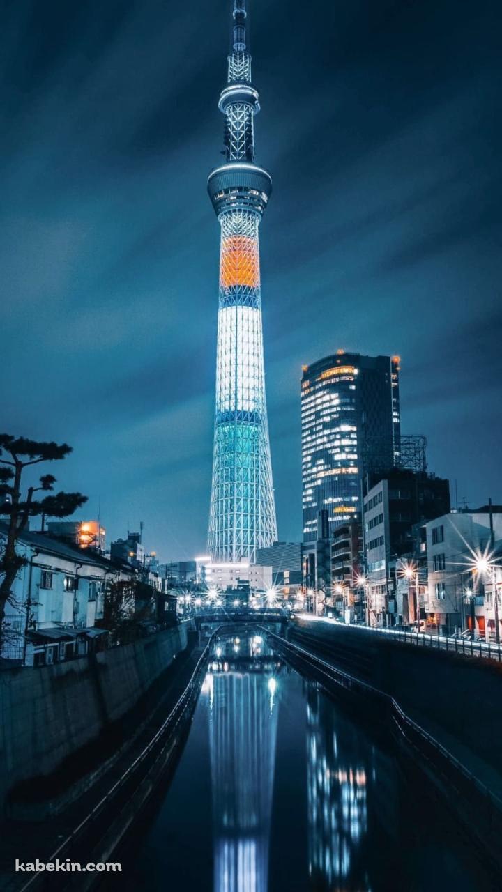 東京スカイツリー ランドマークのAndroidの壁紙(720px x 1280px) スマホ用