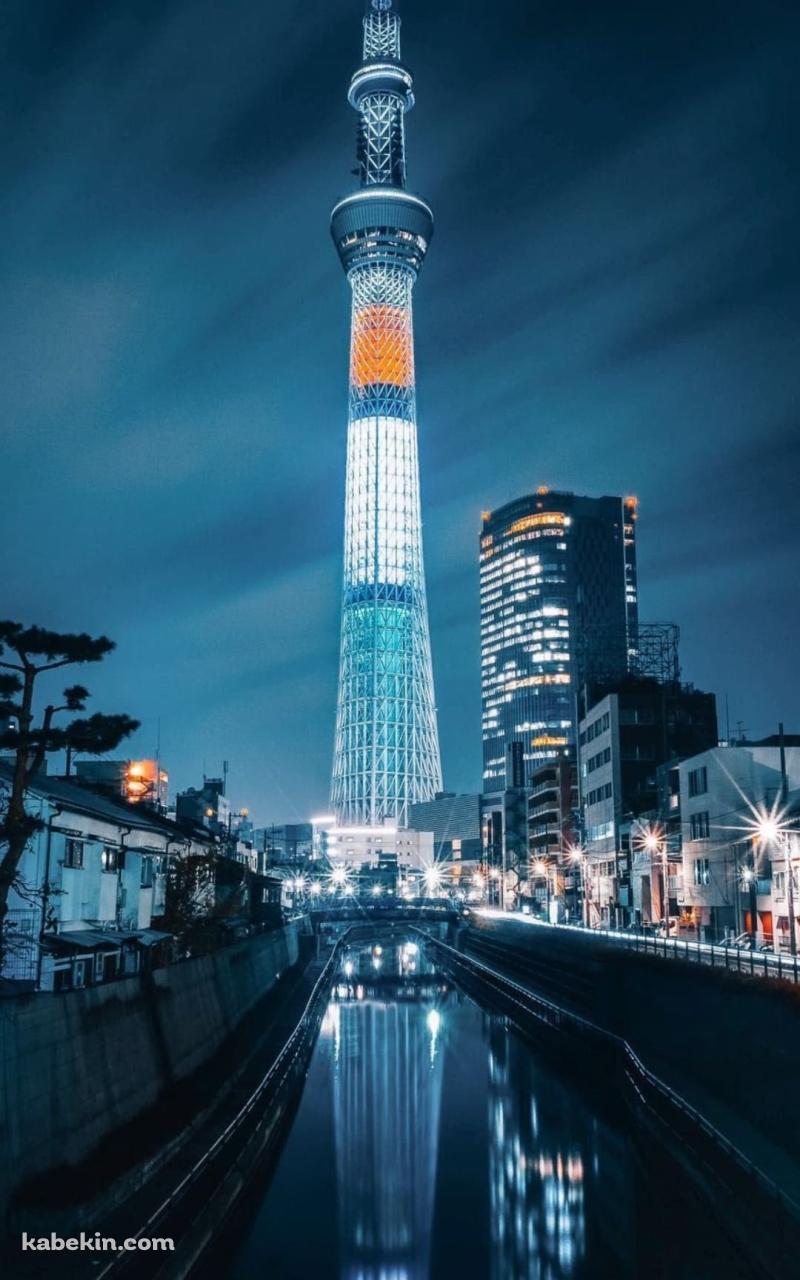 東京スカイツリー ランドマークのAndroidの壁紙(800px x 1280px) スマホ用