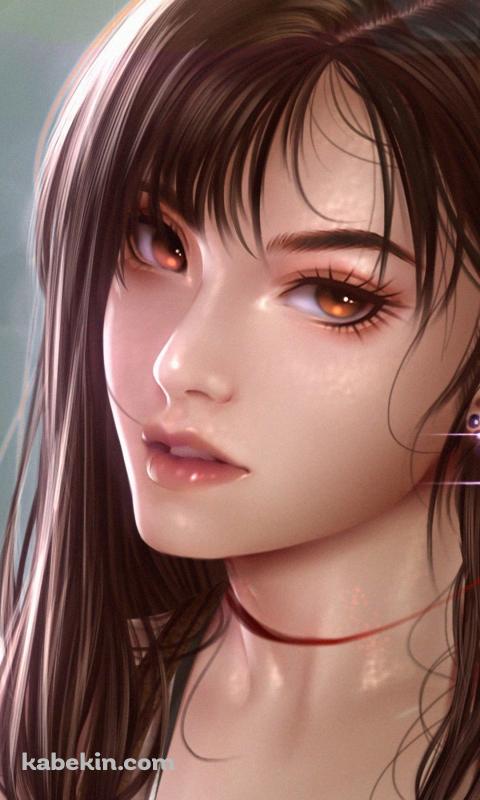 Final Fantasy ティファのAndroidの壁紙(480px x 800px) スマホ用