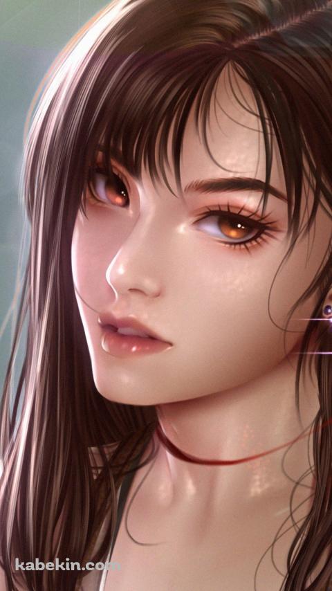Final Fantasy ティファのAndroidの壁紙(480px x 854px) スマホ用