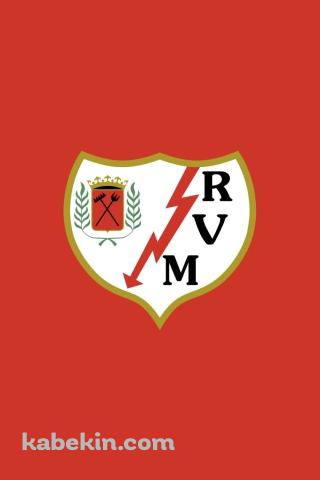 ラージョ・バジェカーノ エンブレムのAndroidの壁紙(320px x 480px) スマホ用