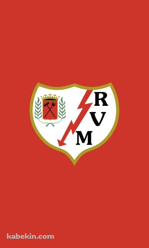 ラージョ・バジェカーノ エンブレムのAndroidの壁紙(480px x 800px) スマホ用